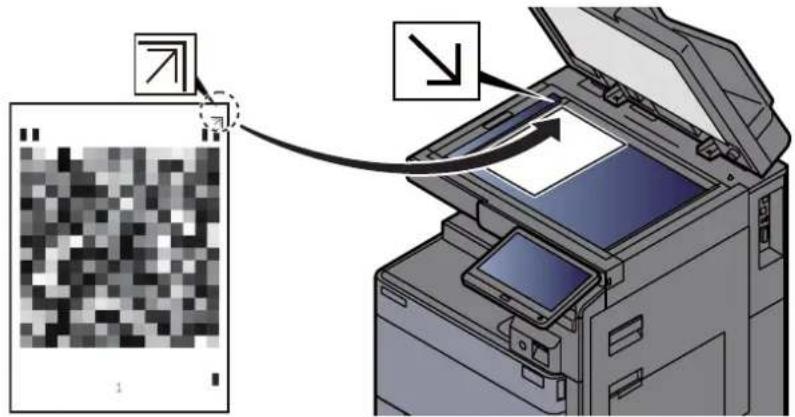 OLIVETTI dCopia 5001MF - Ajustement de la courbe de tonalité. - 1