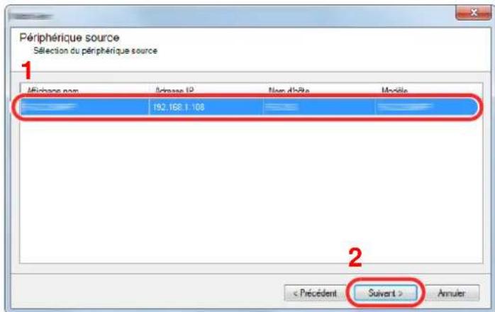 OLIVETTI dCopia 5001MF - Sauvegarde des données du carnet d'adresses sur l'ordinateur - 6