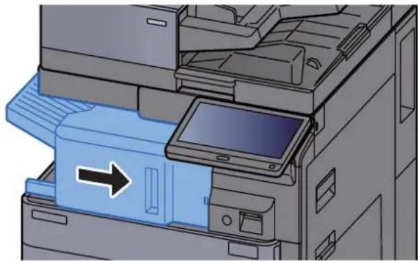 OLIVETTI dCopia 5001MF - Élimination des agrafes coincées dans le module de finition interne - 8