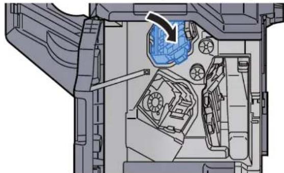 OLIVETTI dCopia 5001MF - Élimination des agrafes coincées dans le module de finition 4000 feuilles - 5