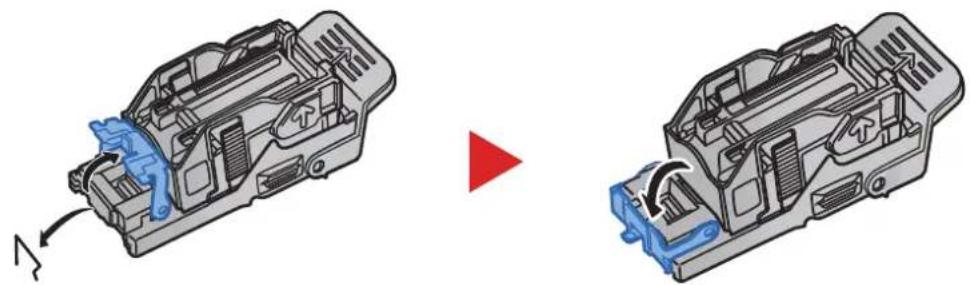 OLIVETTI dCopia 5001MF - Élimination des agrafes coincées dans le module de finition 1000 feuilles - 10