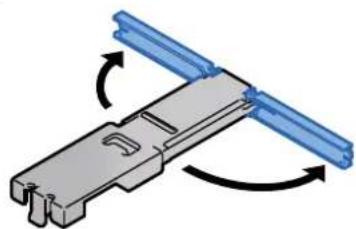 OLIVETTI dCopia 5001MF - Sortir le levier du guide d'alimentation d'enveloppe lors du chargement d'enveloppe plus grandes que le format enveloppe C5, qui possède une largeur de 162 mm (6,4") - 1