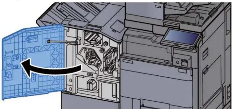 OLIVETTI dCopia 5001MF - Élimination des agrafes coincées dans le module de finition et agrafage 100 feuilles - 1