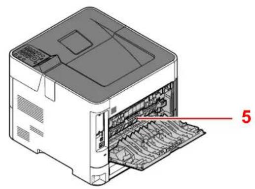 OLIVETTI PG L2645 - Connecteurs/intérieur - 2
