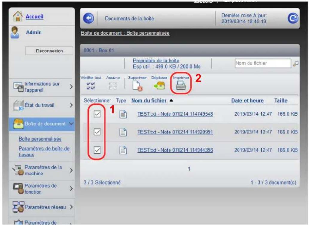 OLIVETTI PG L2645 - Imprimer le document. - 1