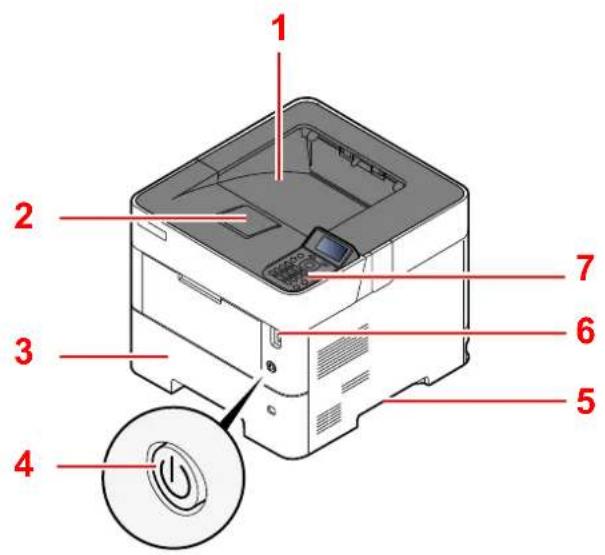 OLIVETTI PG L2645 - Extérieur de la machine - 1