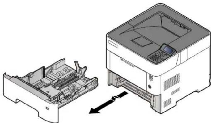 OLIVETTI PG L2645 - Chargement du papier statement dans les magasins (PG l2650/pg L2655 pour les modèles américain) - 1