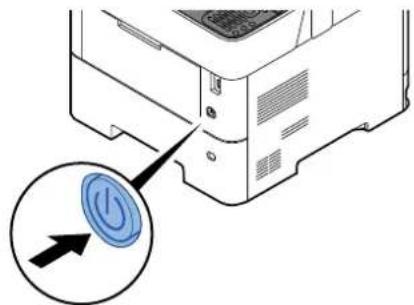 OLIVETTI PG L2645 - Mettre la machine sous tension. - 1