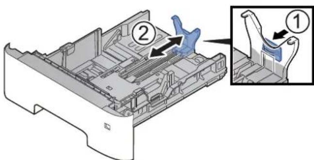 OLIVETTI PG L2645 - Régler le format du magasin. - 2