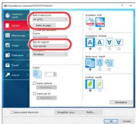 OLIVETTI PG L2645 - Configurer les paramètres - 2