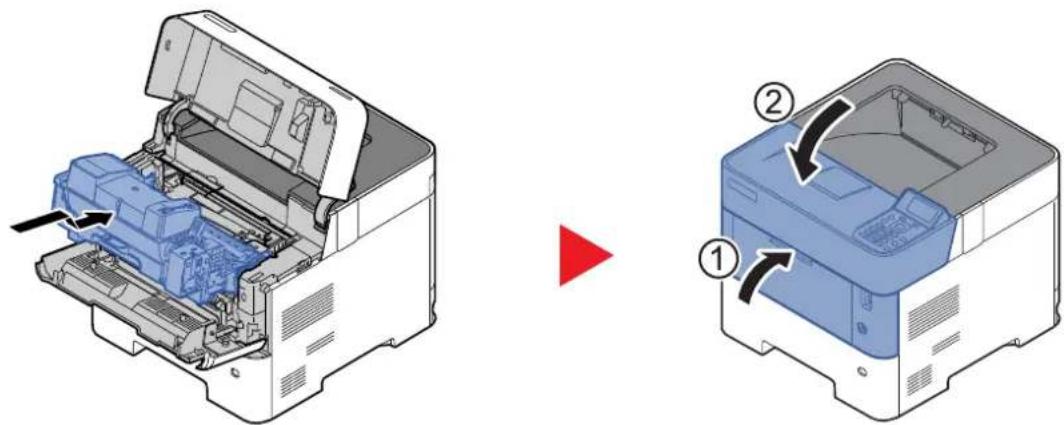 OLIVETTI PG L2645 - Utilisez un chiffon non pelucheux pour dépoussierer et nettoyer le rouleau de registration. - 2