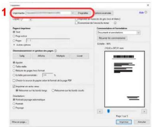 OLIVETTI PG L2645 - Configurer les paramètres - 1