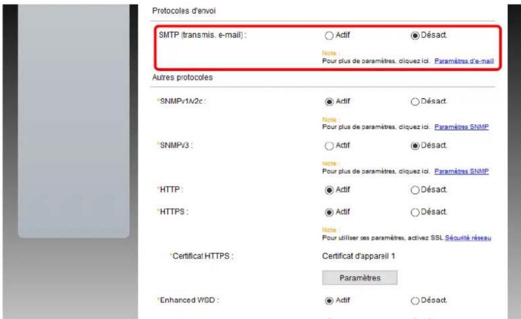 OLIVETTI PG L2645 - Configurer les paramètres - 1