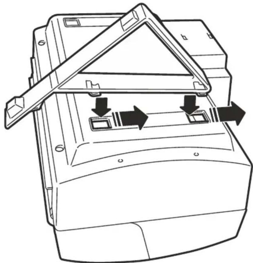 OLIVETTI Oliscan A600 - Mounting the scanner supports - 1