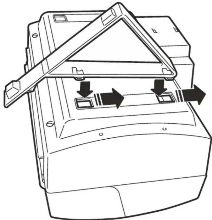 OLIVETTI Oliscan A600 - Montaje de los soportes del escaner - 1