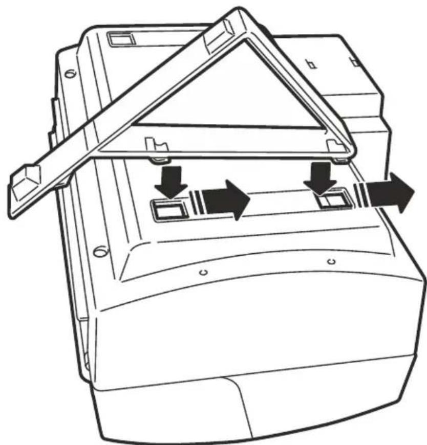 OLIVETTI Oliscan A600 - Montage des supports du scanner - 1