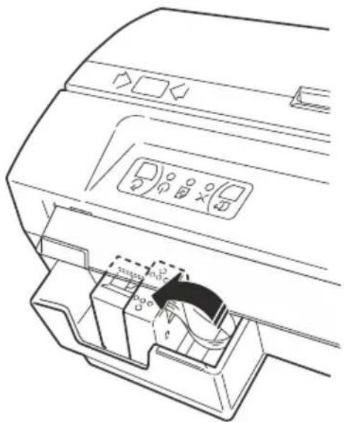 OLIVETTI Oliscan A600 - WARNING: Beim Einlagen der Patrone gut darauf Acht geben, dass das ADF Modul damit nicht beschädigt wird. - 3