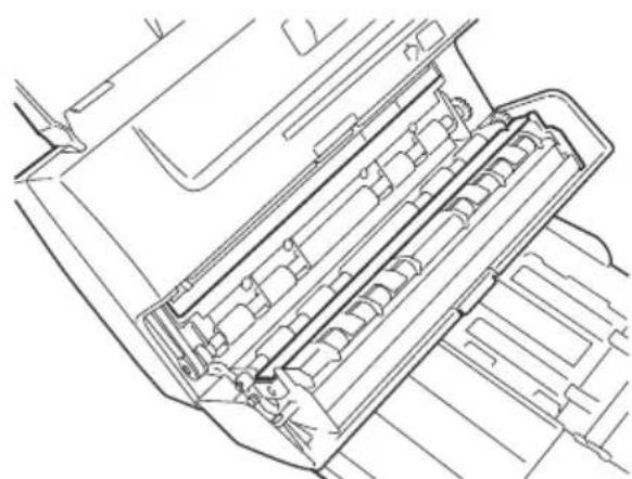 OLIVETTI Oliscan A600 - WARNING: Gehen Sie bei den Entfernungsvorgängen sehr vorsichtig vor, um die ADF Einheit nicht zu beschädigen. - 1