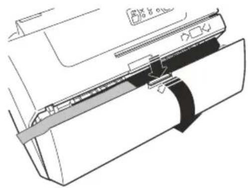 OLIVETTI Oliscan A600 - Removing the packing tape - 2