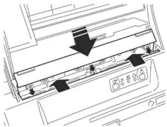 OLIVETTI Oliscan A600 - AVISO: Durante as operações de remoção, tenha muito cuidado para não danIFICAR o modulo ADF. - 2