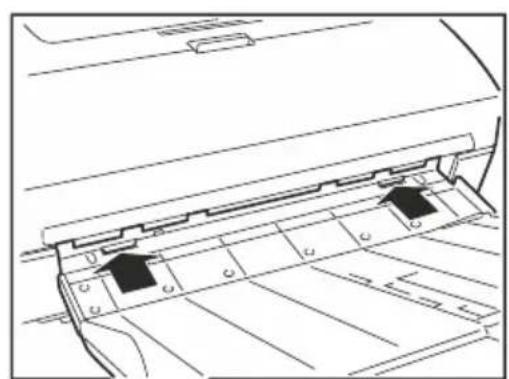 OLIVETTI Oliscan A600 - Montagem da bandeja de entrada de documents - 3