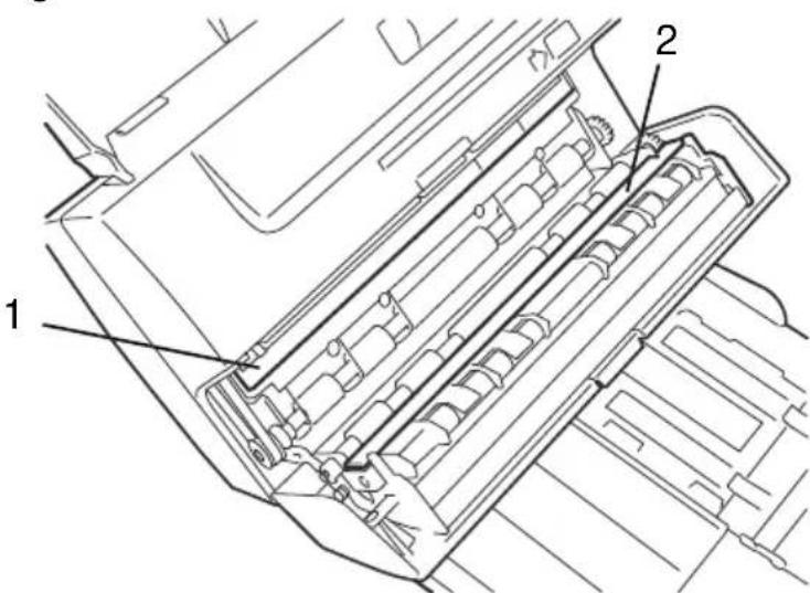OLIVETTI Oliscan A600 - Cleaning the Scanner - 2