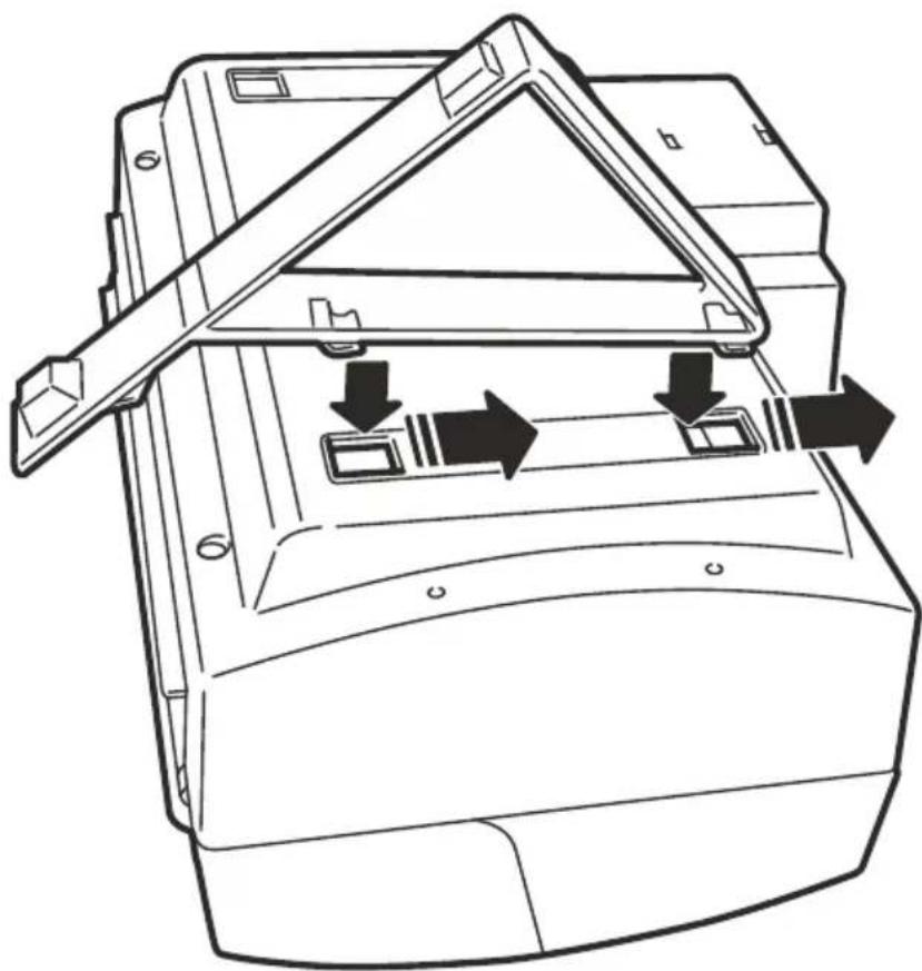 OLIVETTI Oliscan A600 - Scanner-Stützen montieren - 1