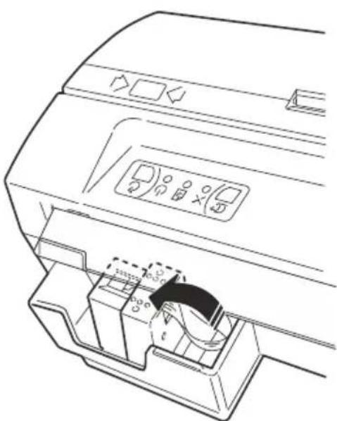 OLIVETTI Oliscan A600 - CAUTION: When inserting the cartridge, be very careful not to damage the ADF module. - 3