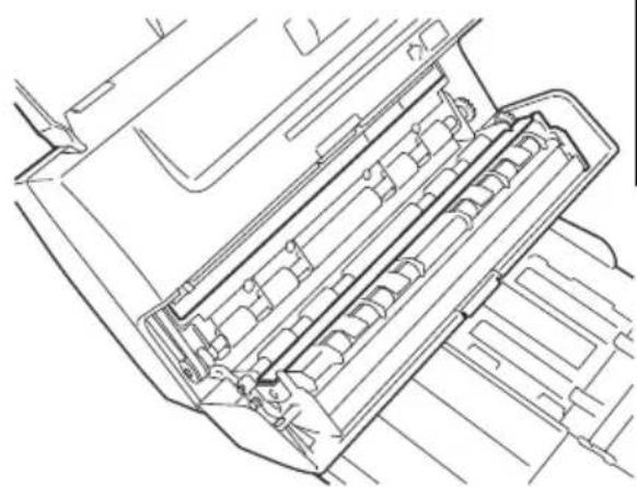 OLIVETTI Oliscan A600 - ADVERTENCIA: Durante las operaciones de retiradaonga mucho para no dañar el modulo ADF. - 1