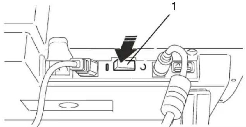 OLIVETTI Oliscan A600 - Ligando o scanner - 1