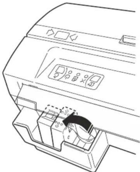 OLIVETTI Oliscan A600 - Instalando um cartucho - 1