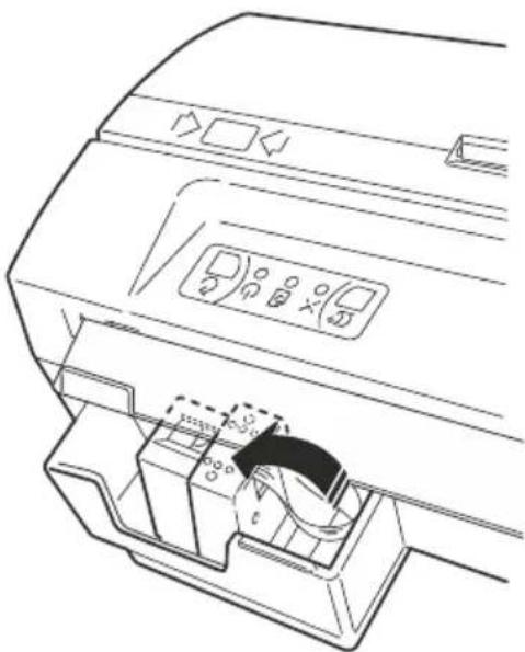 OLIVETTI Oliscan A600 - AVISO: Al insertar el cartucho,onga mucho cuidado para no dañar el modulo ADF. - 1