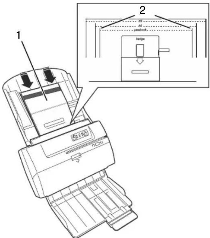 OLIVETTI Oliscan A600 - Sparbücher einscannen - 1