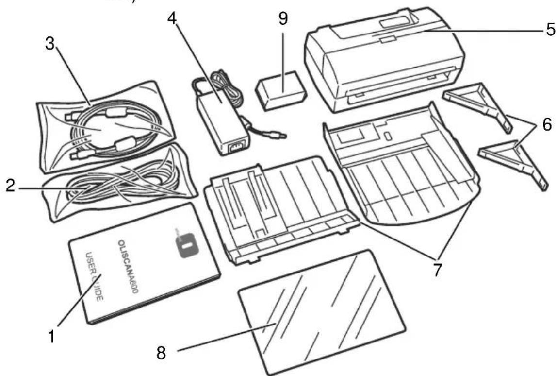 OLIVETTI Oliscan A600 - En option : - 1