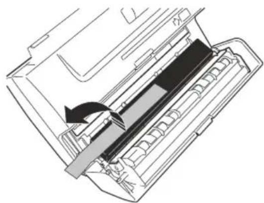OLIVETTI Oliscan A600 - Rimozione dei fermi di imballo - 3