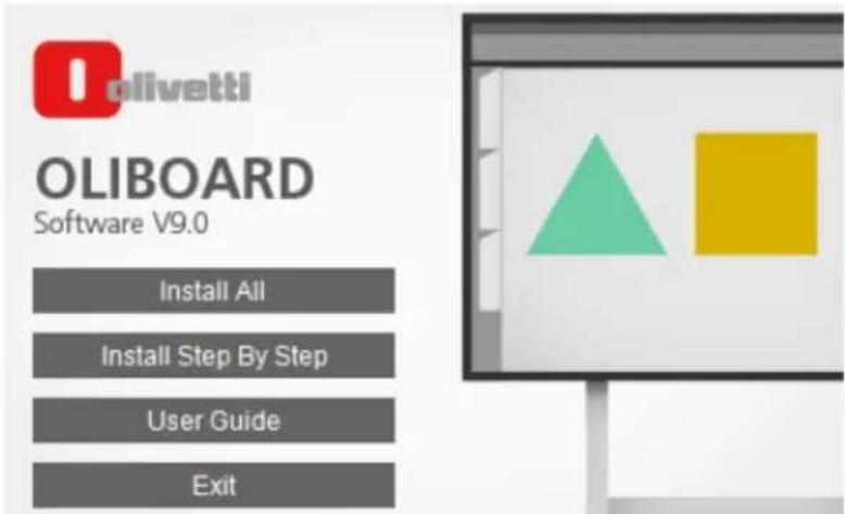 OLIVETTI Oliboard 80T - INSTALLACION DEL SOFTWARE EN WINDOWS - 1