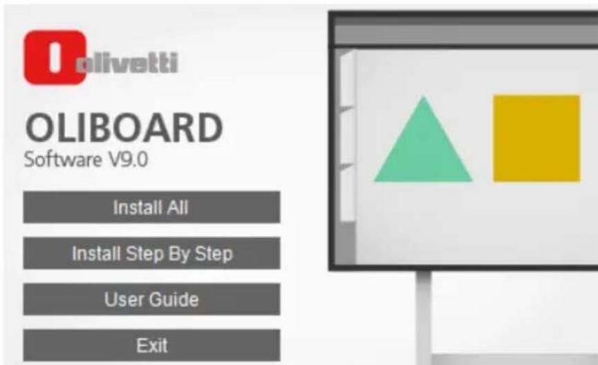 OLIVETTI Oliboard 80T - INSTALLAZIONE SOFTWARE PER WINDOWS - 1