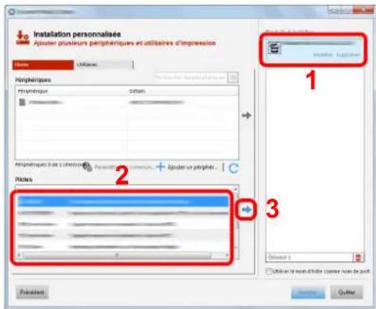 Installation personnalisée Ajouter plusieurs périphériques et utilisaires d'impression Status: 100% Peripheriques Pétophériques Other Pétophériques : (1) l'infinitive Pétophériques : (2) un prénomie. Ajouter un prénomie... Rates: 3 1 2 3 Diffusant 1 Utiliser le note d'être croenter non de point Président Unire Quitter