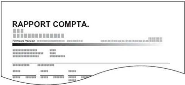 RAPPORT COMPTA. Firmware Version RAPPORT COMPTA.