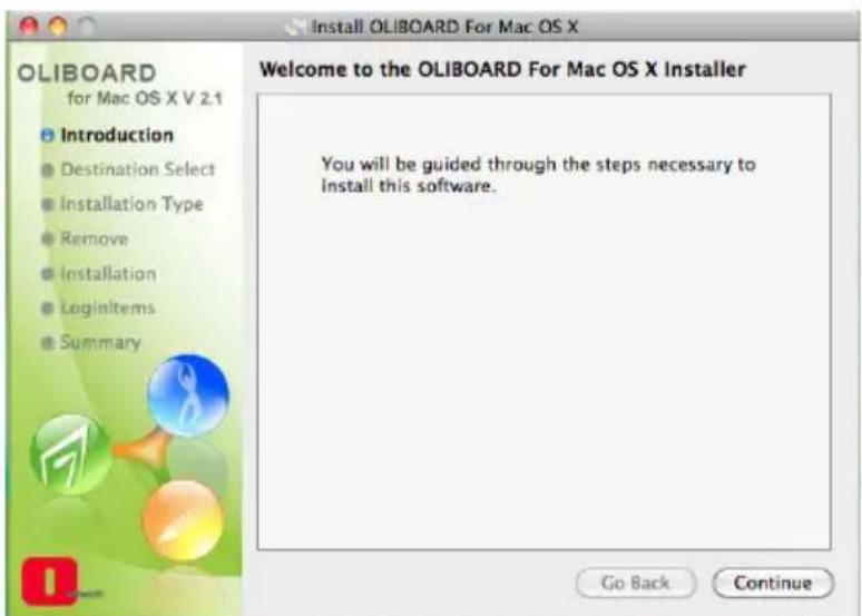 OLIVETTI Oliboard ePEN - INSTALLATION DU LOGICIEL OLIBOARD - 2