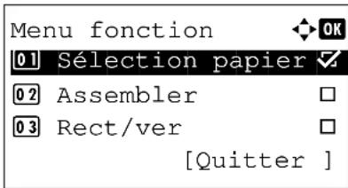 OLIVETTI dCopia 403MFen - Annulation de priorité - 1