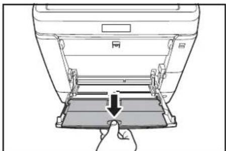 OLIVETTI dCopia 403MFen - Chargement du papier dans le bac MF - 2