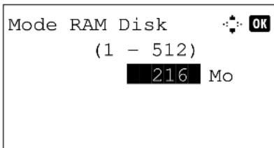 OLIVETTI dCopia 403MFen - Mode disque RAM - 4