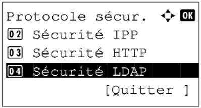 OLIVETTI dCopia 403MFen - Sécurité LDAP - 5