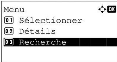 OLIVETTI dCopia 403MFen - Recherche dans le carnet d'adresses externes - 2