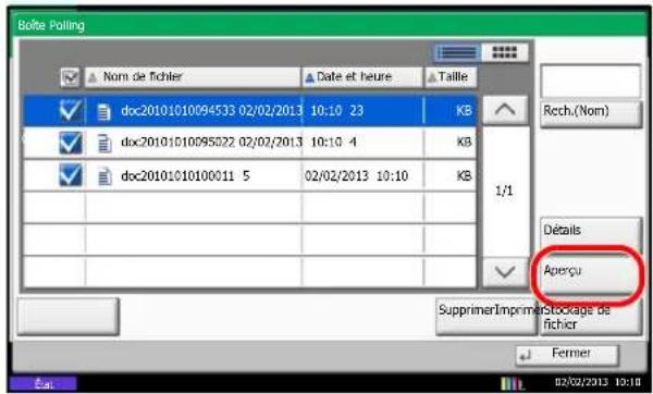 Bolte Polling Nom de fichier Date et heure Taille doc20101010094533 02/02/2013 10:10 23 K8 doc20101010095022 02/02/2013 10:10 4 K8 doc20101010100011 5 02/02/2013 10:10 KB 1/1 Détails Aperçu SupprimerImprimerStockage de fichier Fermer 02/02/2013 10:18
