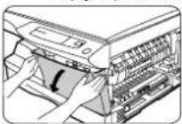 OLIVETTI Copia 9915C - ISÆTNING AF TD PATRON INSTALAÇÃO DO CARTUCHO TD - 4