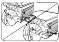 OLIVETTI Copia 9915C - INSTALLING THE TD CARTRIDGE INSTALLIEREN DER ENTWICKLEREINHEIT - 1