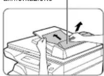 OLIVETTI Copia 9915C - D Alimentación incorrecta en el área papel inferior - 1