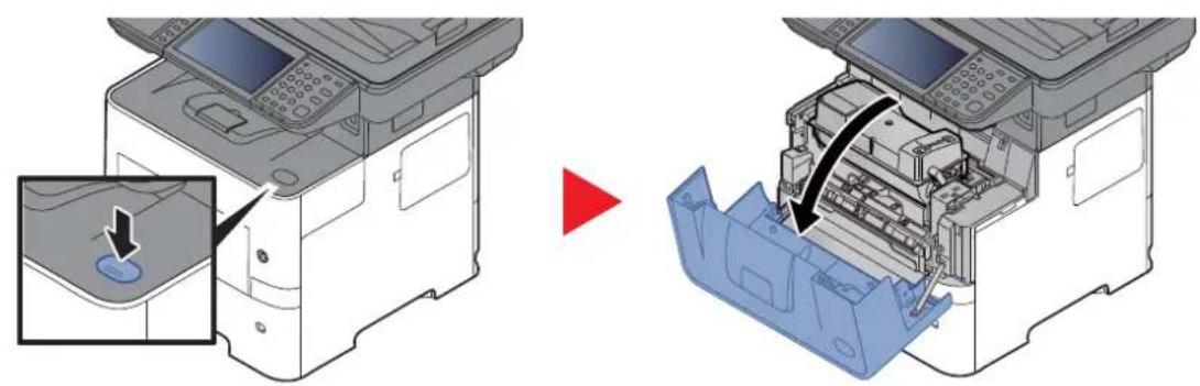 OLIVETTI dCopia 4513M plus - Remplacement de la cartouche de toner - 2